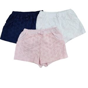 First Impressions Eyelet Shorts Bundle C0058